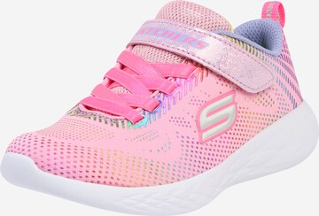 Baskets SKECHERS en rose : devant