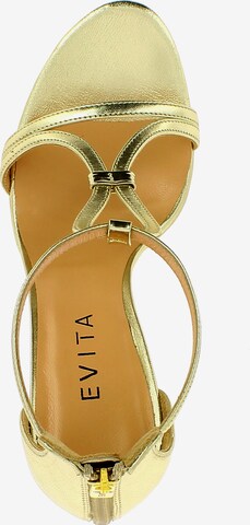 EVITA Sandalette in Gold