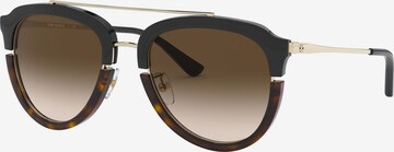 Tory Burch Okulary przeciwsłoneczne w kolorze brązowy: przód