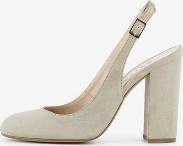 EVITA Sling Pumps in Grau