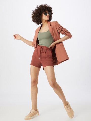 Regular Pantalon à pince 'ONLPoptrash' ONLY en marron
