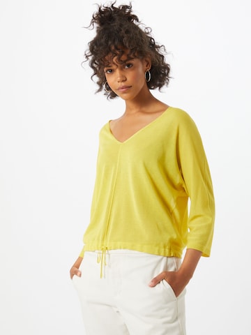 Pull-over 'Palula' OPUS en jaune : devant