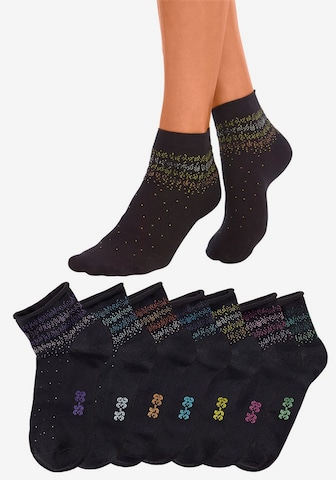 H.I.S Ankle Socks in Black