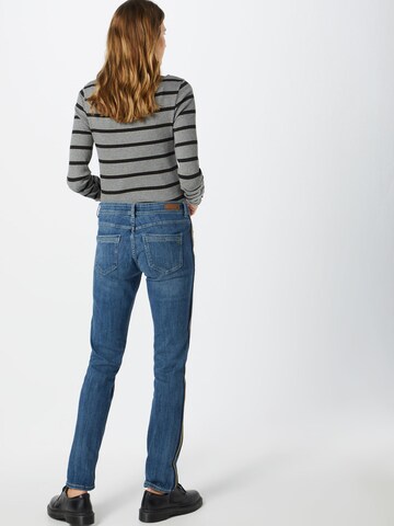 s.Oliver Slimfit Jeans in Blau: zadná strana