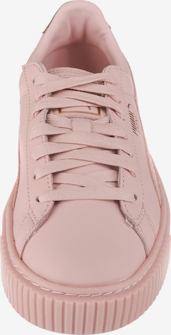 PUMA Sneakers laag 'Basket Platform Eu' in Roze