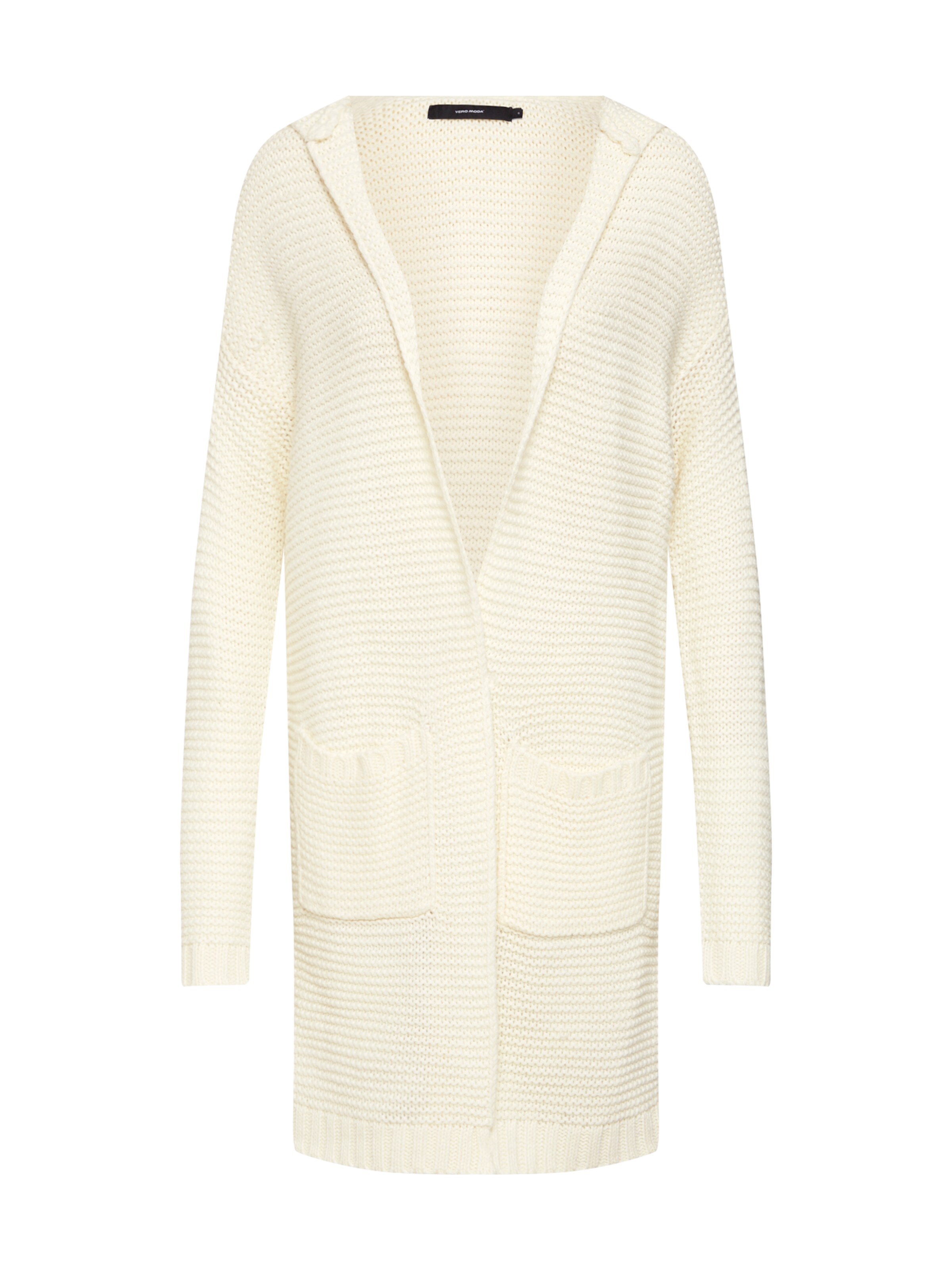 VERO MODA - Trui 'NO NAME NO EDGE' in de kleur Crème