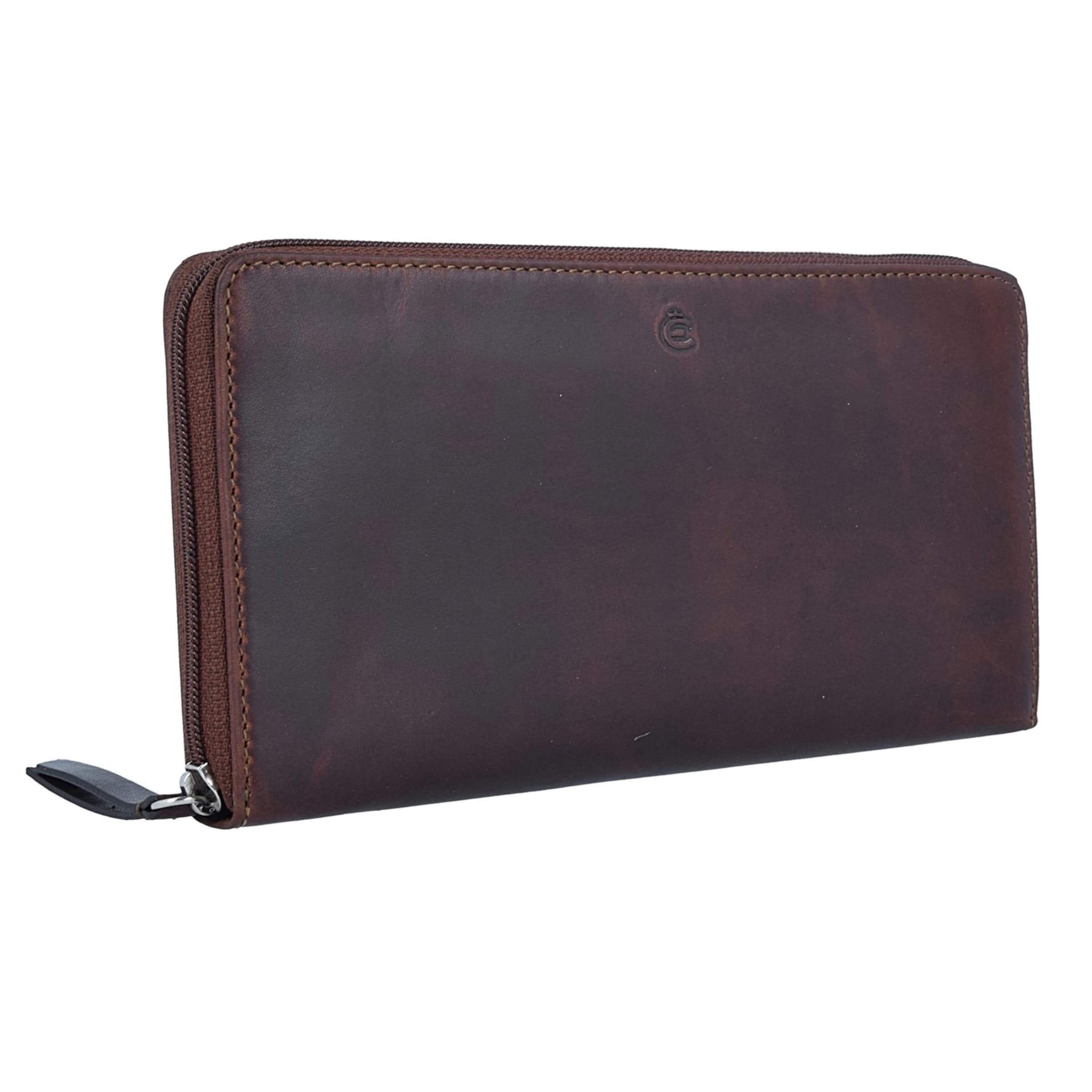 Esquire Wallet 'Dallas' in Brown