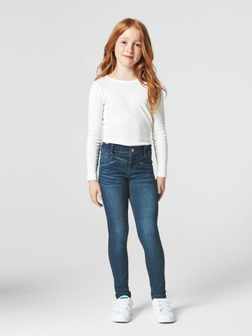 NAME IT Skinny Jeans in Blauw: voorkant