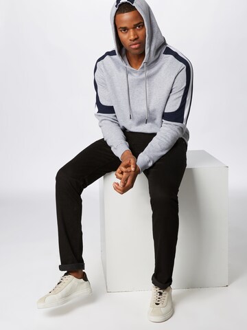 Urban Classics Sweatshirt 'Terry Panel' in Grau