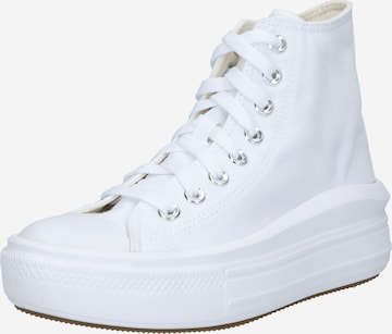 CONVERSE High-Top Sneakers 'CHUCK TAYLOR ALL STAR MOVE HI' in White: front