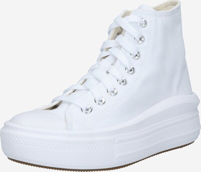 CONVERSE Hög sneaker 'CHUCK TAYLOR ALL STAR MOVE HI' i vit, Produktvy