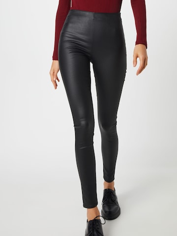 VILA Slimfit Leggings 'Commit' i sort: forside