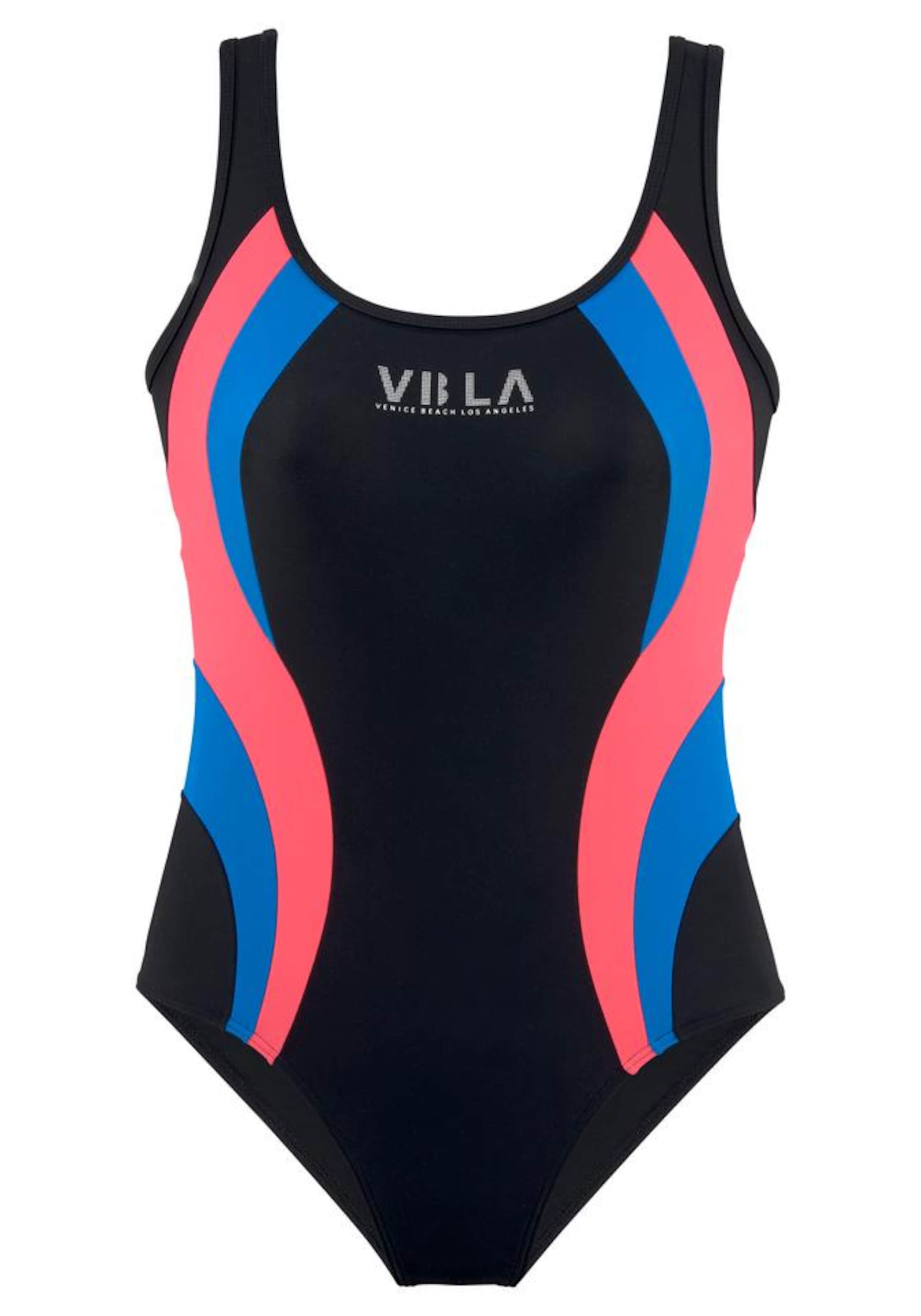 VENICE BEACH Õlapaelteta topp Ujumistrikoo, värv must: eest vaates