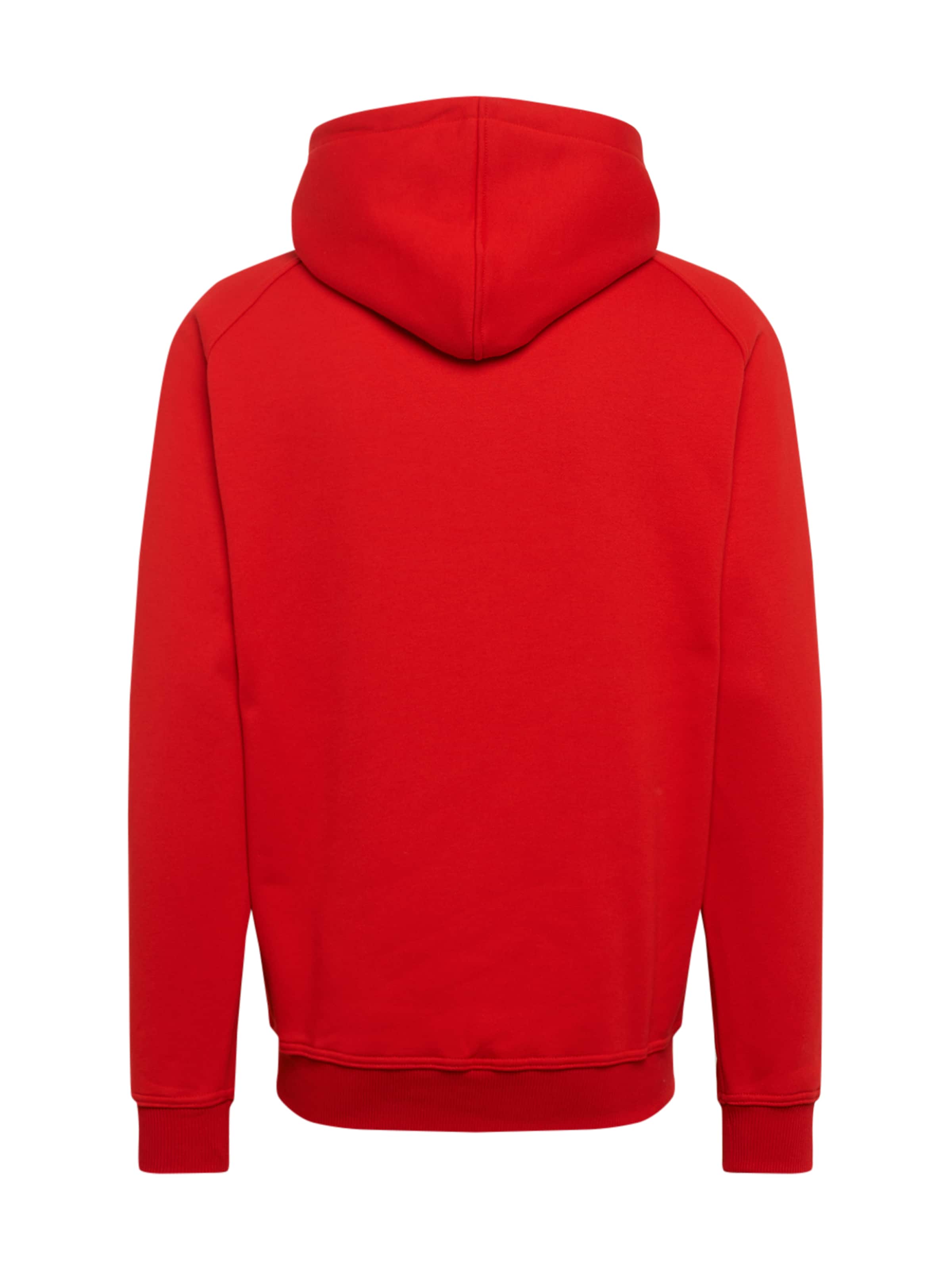 Urban Classics Sweatshirt i röd