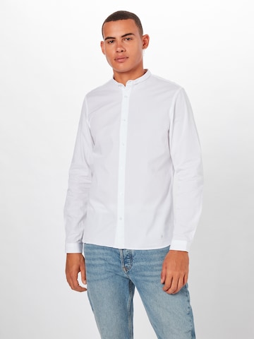 balta NOWADAYS Priglundantis modelis Marškiniai