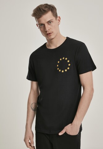 Mister Tee Shirt 'Banksy' in Black: front