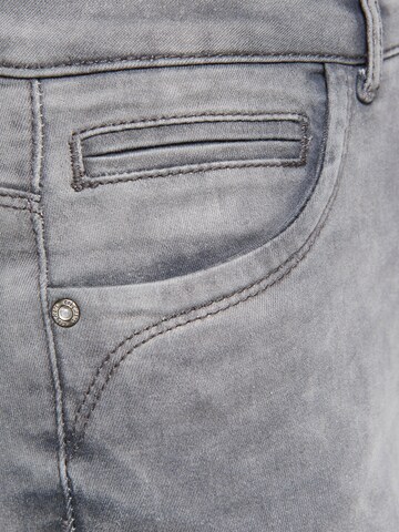 ONLY Skinny Röhrenjeans 'Kendell' in Grau