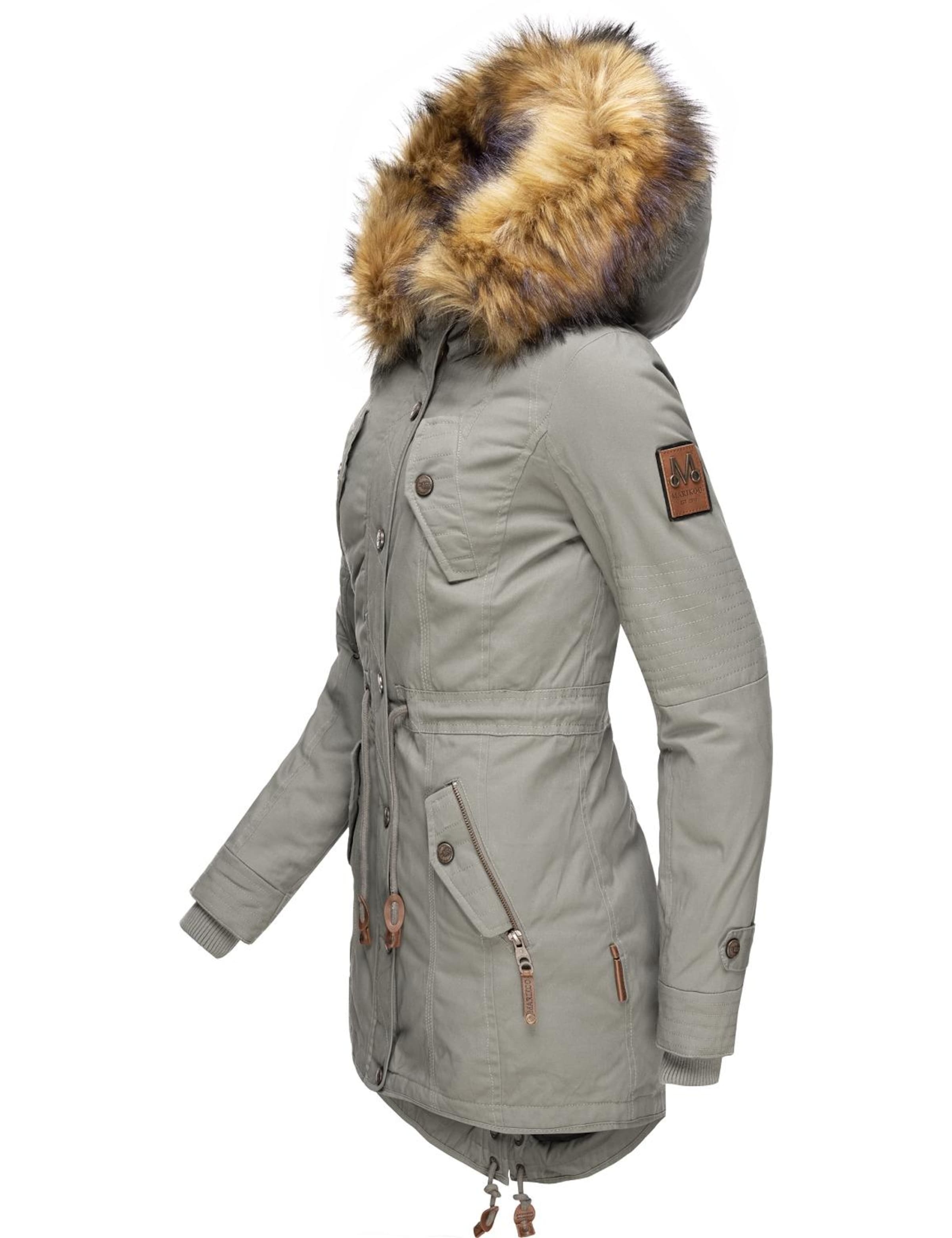 MARIKOO Winter parka 'La Viva' in Grey