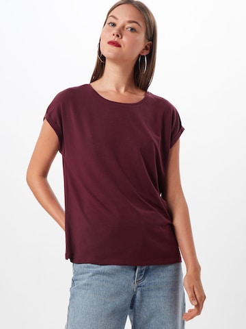VERO MODA T-Shirt 'Ava' in Rot: predná strana