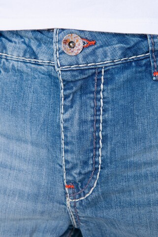 CAMP DAVID Regular Jeans in Blau