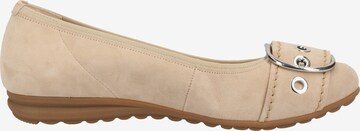 GABOR Ballet Flats in Beige