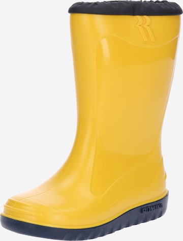 ROMIKA Rubber Boots 'Little Bunny' in Yellow: front