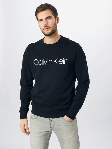 Calvin Klein Sweatshirt in Black: front