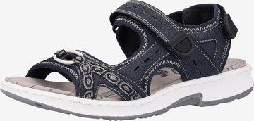 Rieker Wandelsandalen in Blauw: voorkant