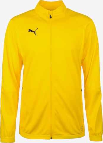 PUMA Training Jacket in Yellow: front