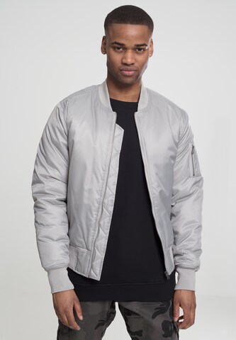 Veste mi-saison Urban Classics en gris : devant