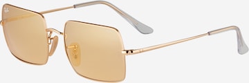 Ray-Ban - Óculos de sol em ouro: frente