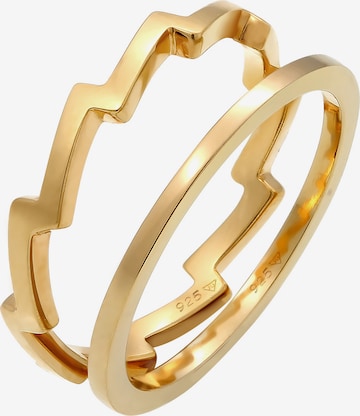 ELLI Ring Bandring, Geo in Gold: predná strana