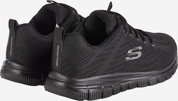 SKECHERS Platform trainers 'Graceful Get Connected' in Black