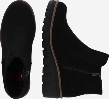 Chelsea Boots Rieker en noir : sur le côté