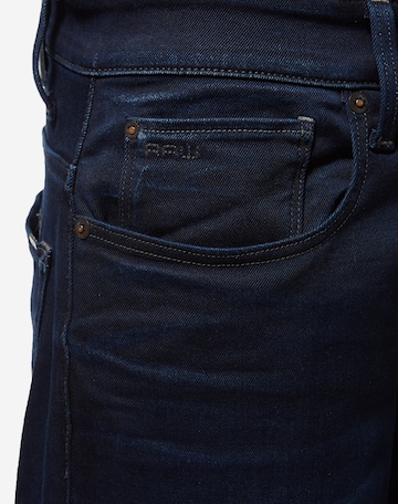 Tapered Jeans '3301 Tapered' de la G-Star RAW pe albastru