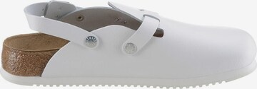 Sabots 'Kay' BIRKENSTOCK en blanc