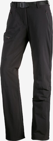 Maier Sports Regular Outdoor Pants 'Rechberg' in Black: front