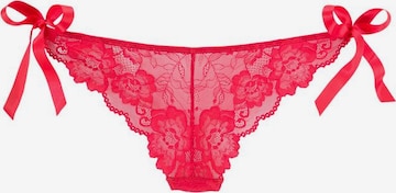 LASCANA Thong in Red: front