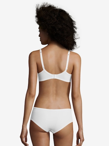 PETITE FLEUR Balconette Bra in White