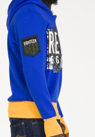 PLUS EIGHTEEN Sweatshirt in Blauw