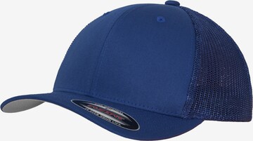 Cappello da baseball di Flexfit in blu: frontale