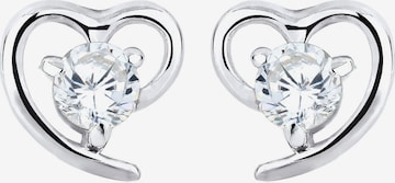 ELLI Earrings 'Herz' in Silver