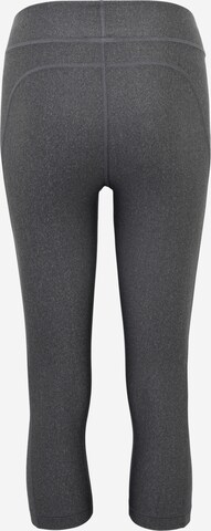 UNDER ARMOUR Skinny Sporthose in Grau: zadná strana