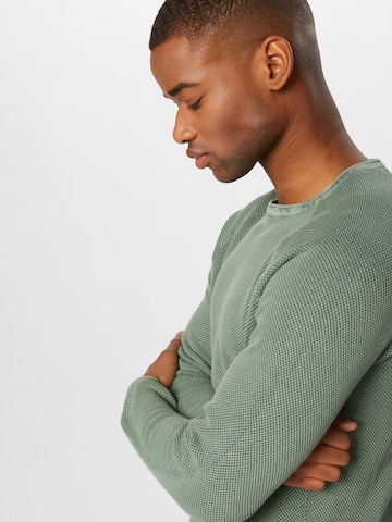 Key Largo Regular fit Sweater 'Thomas' in Green