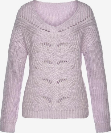 LASCANA - Pullover em roxo: frente