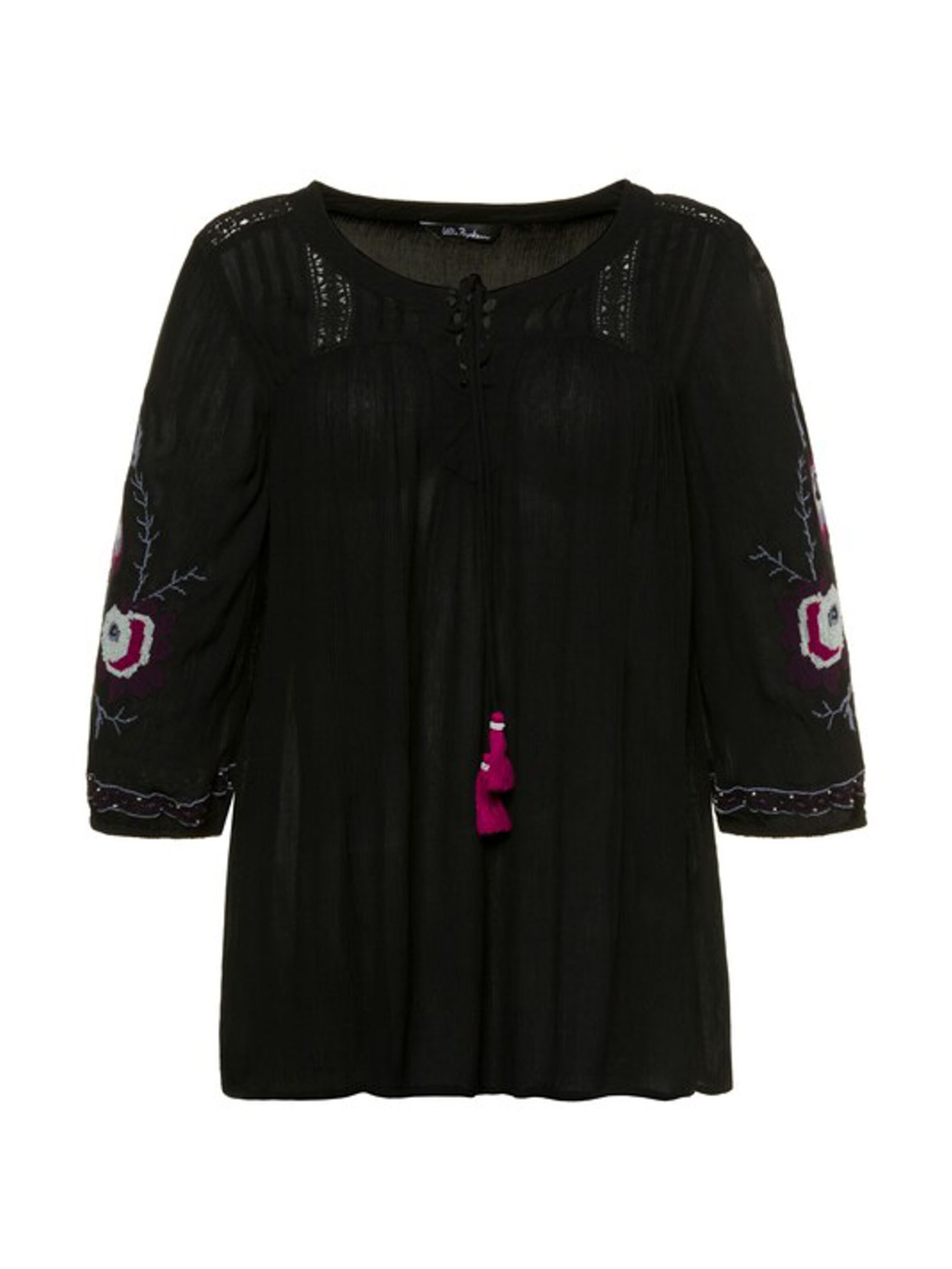 Ulla Popken - Tuniek in de kleur Zwart