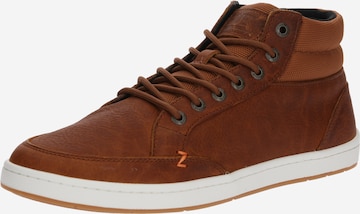 HUB High-top trainers 'Industry 2.0' in Brown: front