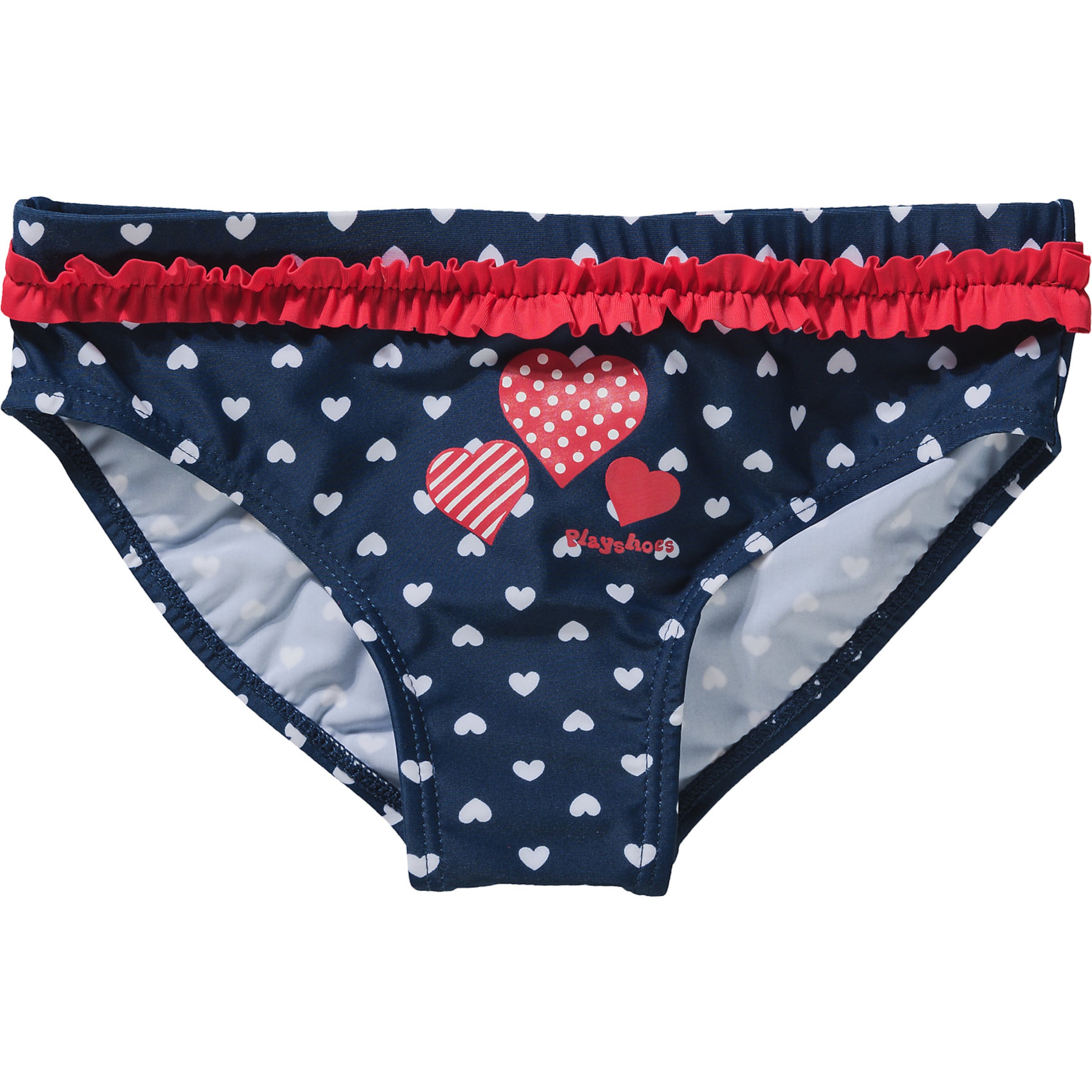 PLAYSHOES Μπουστάκι Μπικίνι 'Schwäne' σε μπλε