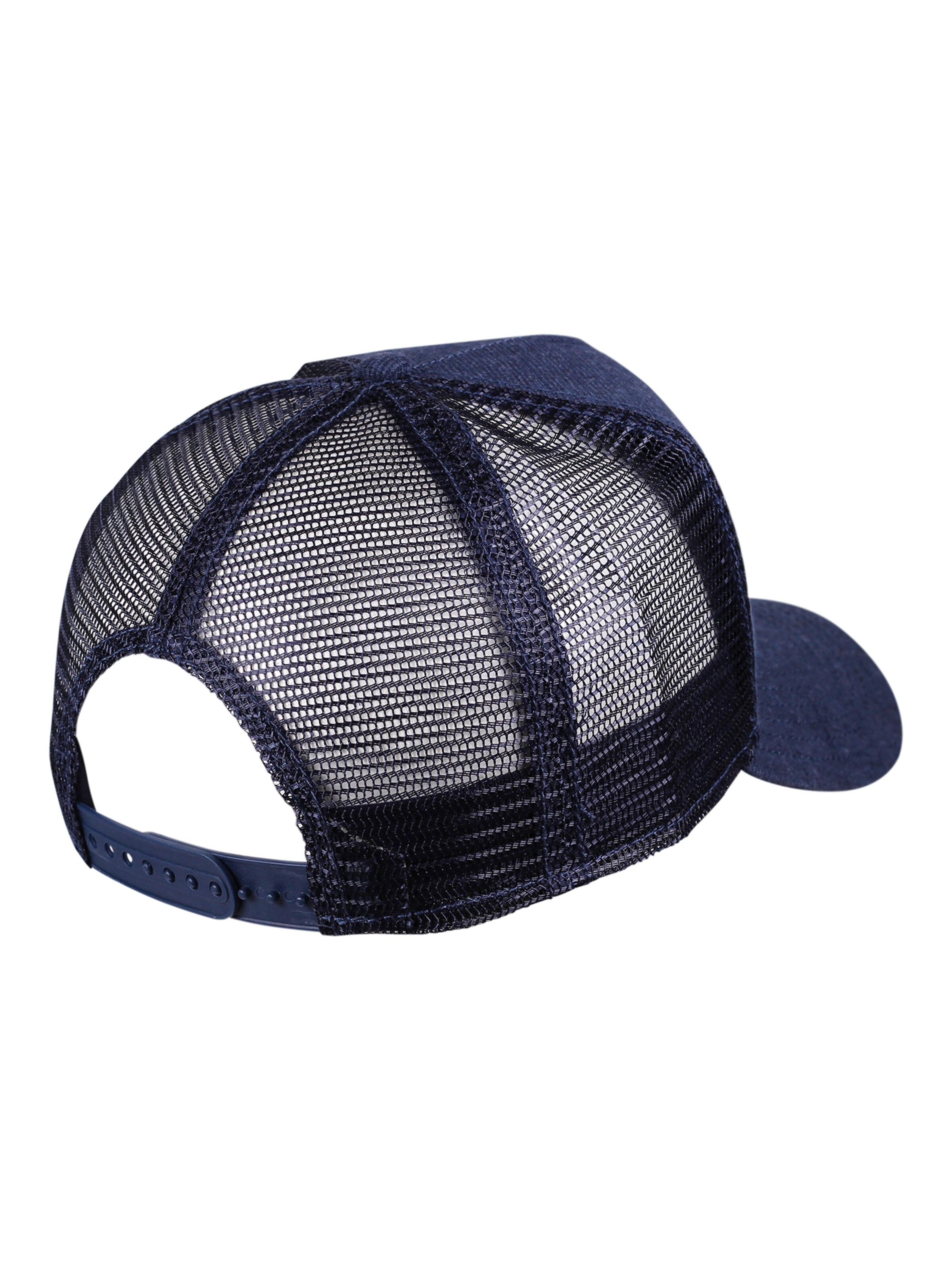 DJINNS Kšiltovka 'Glencheck' – modrá