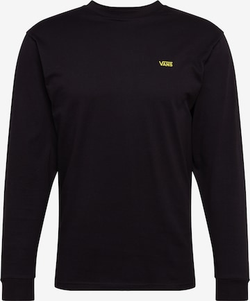 VANS - Camiseta 'LEFT CHEST HIT LS' en negro: frente